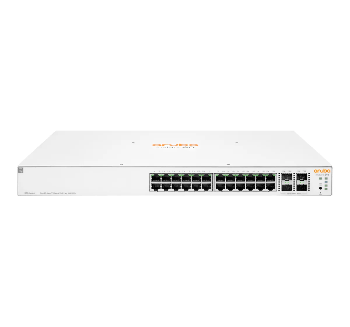 SWITCH 24P GIGABIT POE 4SFP+ 370W ARUBA HPE