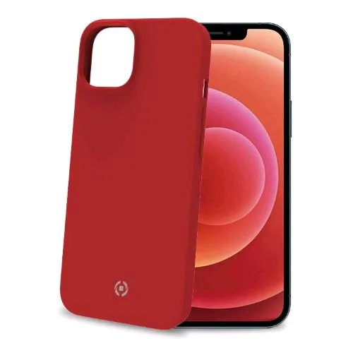 Celly Feeling Apple iPHONE 14 Plus Cover in Silicone Soft Touch Red