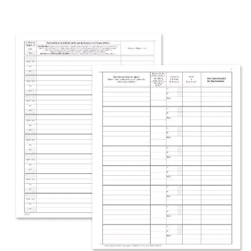 Data Ufficio Registro Comm Beni Usati Antichita' e Preziosi 245X310 mm 49 Pagine Numerate Conf 2 Pz.