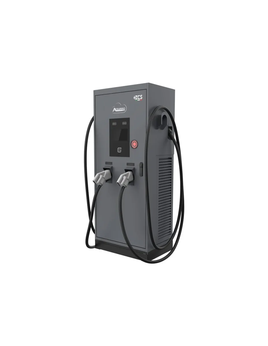 Colonnina di ricarica trifase 60kW POWER D ZCS Azzurro - ZVD-60K-POWER/D