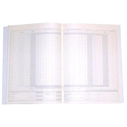 Data Ufficio Registro Corrispettivi 245X310MM A4 17 Fogli Conf 5 Pz.