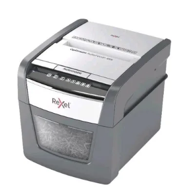 Rexel Optimum Autofeed+ 45X Distruggidocumenti a Frammento Cestino 20 l Capacita' 45 Fogli