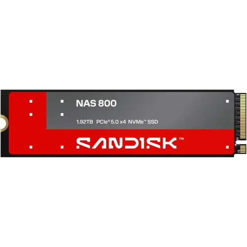 SanDisk NAS 800 SSD 1.92TB Interno M.2 NVMe 2280 Pcie 5.0 x 4 3D TLC Nand