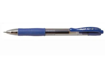 Pilot G-2 Penna Roller a Scatto Punta 0.7 mm Colore Blu Conf. 12 Pz.