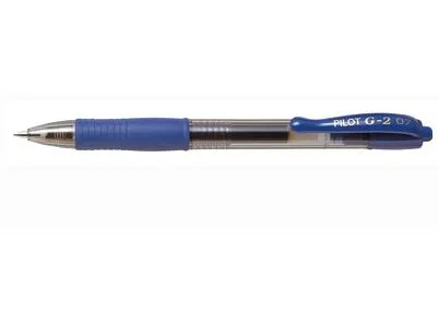 Pilot G-2 Penna Roller a Scatto Punta 0.7 mm Colore Blu Conf. 12 Pz.
