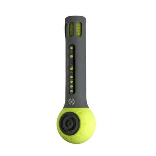 Celly Festival Microfono Bluetoothper Karaoke con Speaker Integrato Porta TF Card Ingresso AUX 3W Grigio Verde