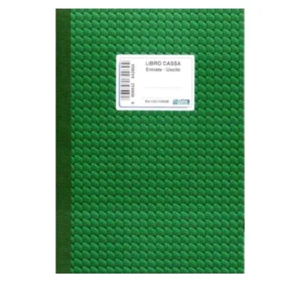 Data Ufficio Registro Entrate Uscite 170X240 mm 100 Pagine Conf 5 Pz.