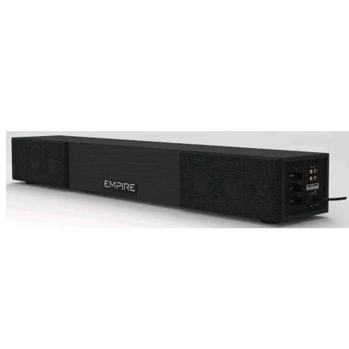Empire SB-200ECOPB Soundbar con Sub Integrato 200W Sistema 2.1 All in One con Funzione Eco e Staffa WS502 Nero