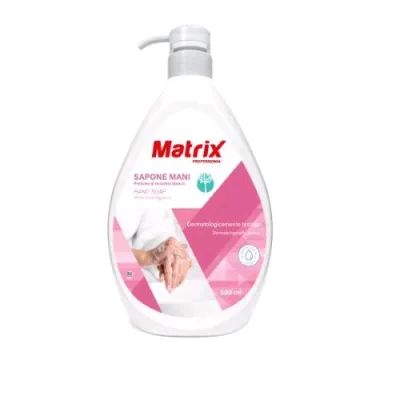 Matrix Sapone Mani al Muschio Bianco Dermatologicamente Testato Dispenser da 500ml Conf 6 Pz.