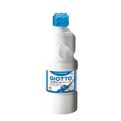 Giotto Tempera Acrilica 500 ml Bianco