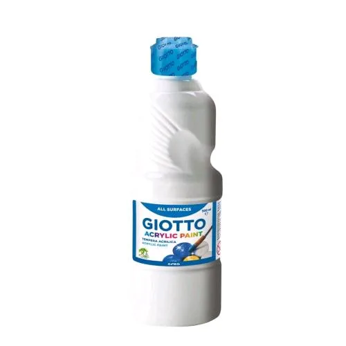 Giotto Tempera Acrilica 500 ml Bianco
