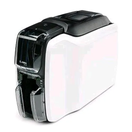 Zebra ZC100 Stampante a Sublimazione/Trasferimento Termico Colore per Card in Plastica CR-80 Card 85.6 x 54 mm - 300 DPI - fino a 700 Schede/Ora (Mono) / fino a 150 Schede/Ora (Colore)