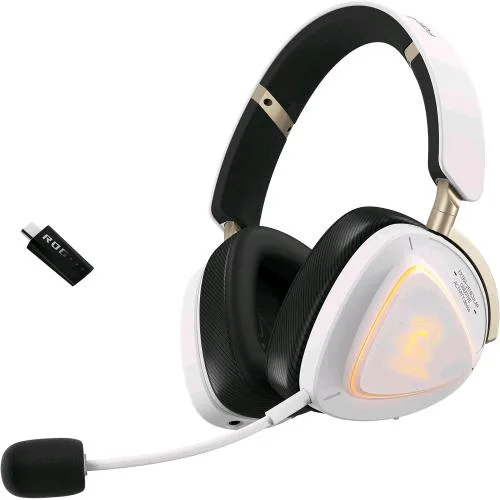 ASUS Rog Delta II-KJP Cuffie Gaming con Microfono Wireless Driver 50mm Rog Speednova Dual-Wireless Design Kojima Productions