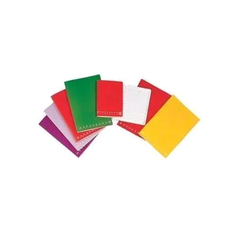 Pigna Monocromo Quaderno A5 80 g Quadretti 7mm 42 Fogli Conf 10 Pz.