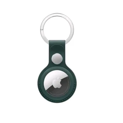 Apple AirTag Finewoven Key Ring Portachiavi Dark Green