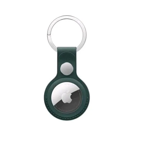 Apple AirTag Finewoven Key Ring Portachiavi Dark Green