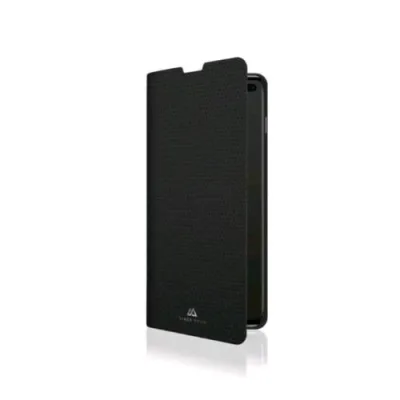 Black Rock Samsung Galaxy S10+ Custodia a Libro in Siimilpelle Nero