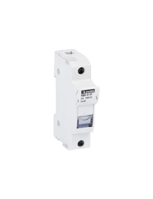 Base portafusibili per fusibili 10x38mm 32A 1000VDC 1P Lovato - FB01D1P