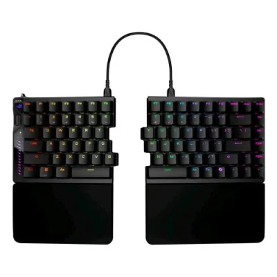 ASUS Rog Falcata Tastiera Gaming USB + RF Wireless + Bluetooth Retroilluminazione LED RGB Multicolore Nero
