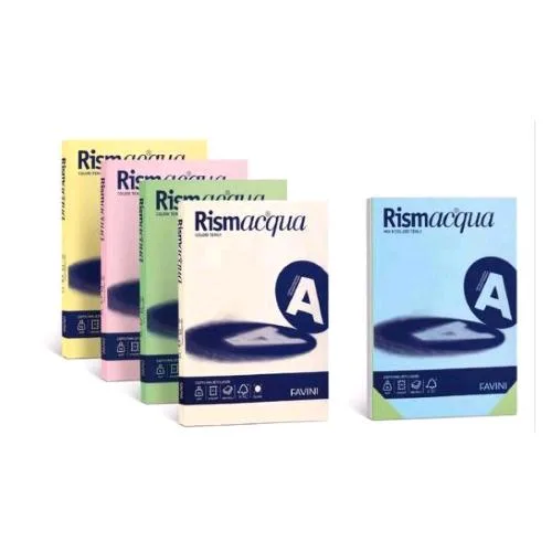 Cartotecnica Favini Rismacqua Risma da 125 Fogli 200 g 21 x 29.7 cm A4 Camoscio