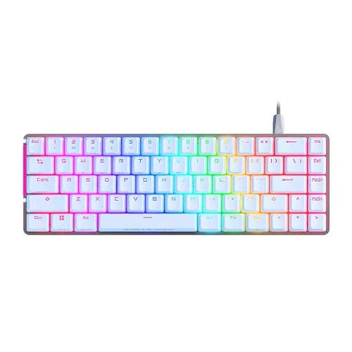 ASUS Rog Falchion Ace Tastiera Gaming Switch Mecanici Rog NX Rossi Illuminazione LED RGB USB-C Tasti in PBT Layout Italia Bianco