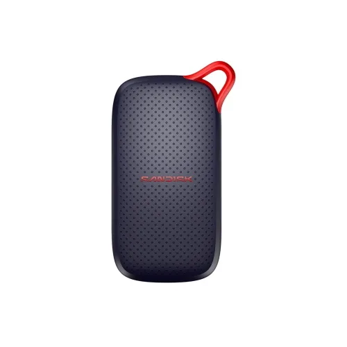 SanDisk Portable SSD V3 SSD 2TB Esterno Portatile USB-C 3.2 Gen 2 - 1.000 MB/S Protezione da Cadute fino a 2 m Rosso Blu