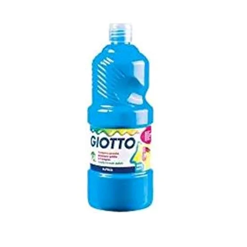 Giotto Tempera Pronta Flacone 1000 ml Ciano