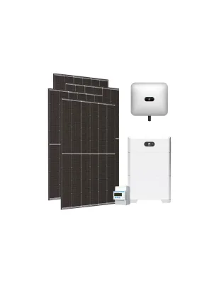 Kit fotovoltaico trifase 10350W inverter Huawei 10kW batteria al litio 10kWh LUNA2000 BMS
