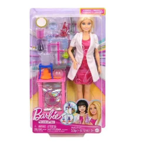 Mattel Barbie Scienziata Playset da Laboratorio con Accessori