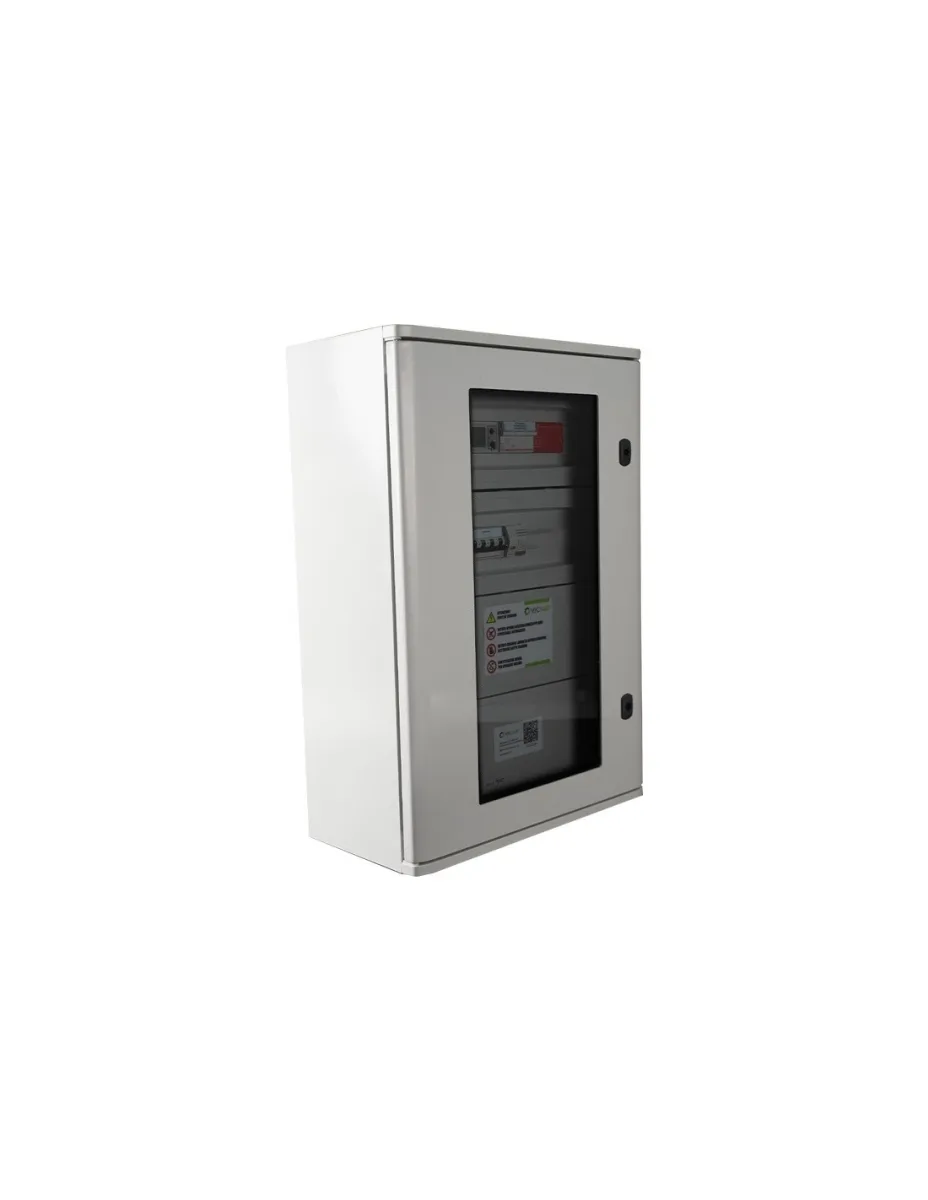 Quadro di interfaccia AC trifase CEI 0-21 90kW per 2 inverter