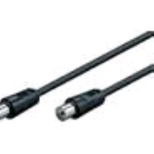 INNO-HIT Ih-LP1112 Cavo Antenna Coassiale Maschio/Femmina 2.5 m Nero