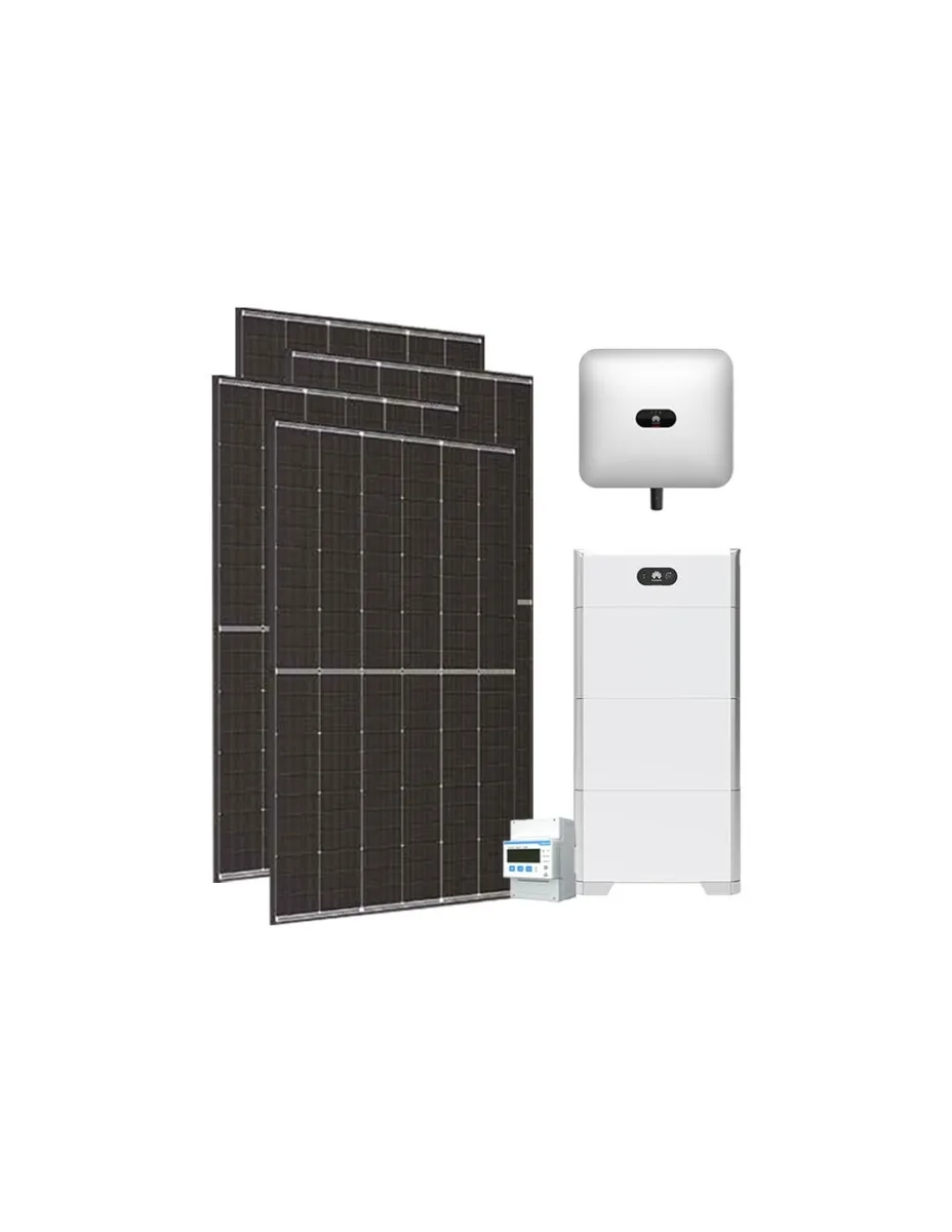 Kit fotovoltaico trifase 10350W inverter Huawei 10kW batteria al litio 15kWh LUNA2000 BMS