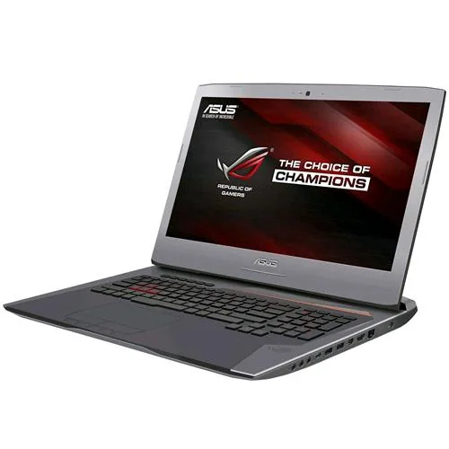 ASUS Rog G752VS-GC018T 17.3" i7 2.6GHz RAM 16GB-HDD 1.000GB + SSD 256GB-Geforce GTX 1070M Win 10 Home Italia Gray (G752VS-GC018T)