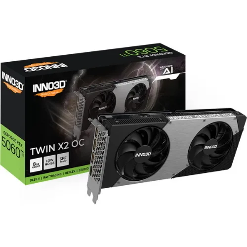INNO3D Geforce RTX 5060 Ti Twin X2 Oc 8GB DDR7 Dlss 4 Dual Fan Pcie x16 5.0