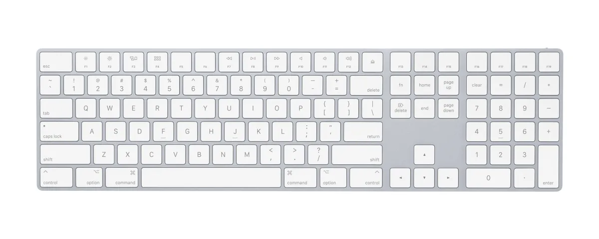 TASTIERA MAGIC APPLE+TAST.NUM INTER NAZIONALE INGLESE WIRELESS SILVER