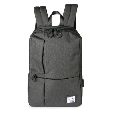 Celly Urban Backpack Zaino per Notebook da 14.1" in Tessuto Tecnico 3 Scomparti Nero