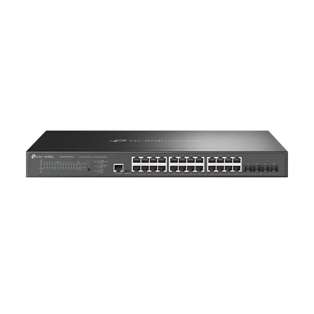 SWITCH 24P GIGABIT POE 4P 10GE SFP