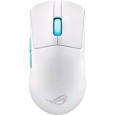 ASUS Rog Harpe Ace Aim Lab Edition Mouse Gaming RGB Wireless Opto-Meccanico Rog Aimpoint 36000 DPI 5 Tasti Bianco