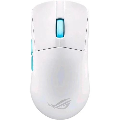 ASUS Rog Harpe Ace Aim Lab Edition Mouse Gaming RGB Wireless Opto-Meccanico Rog Aimpoint 36000 DPI 5 Tasti Bianco