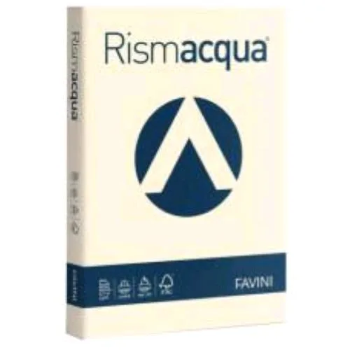 Cartotecnica Favini Rismacqua Risma da 200 Fogli 140 g 29.7 x 42 cm A3 Avorio