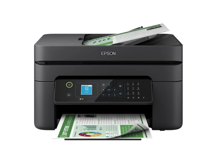 Epson Workforce WF-2930DWF Stampante Multifunzione Ink Jet a Colori A4 Wi-Fi Fax Capacita' 100 Fogli 10PPM