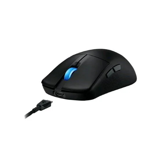 ASUS Rog Harpe Ace Mini Mouse Gaming Ambidestro RF Wireless + Bluetooth + USB Type-C Ottico 42.000 DPI Nero