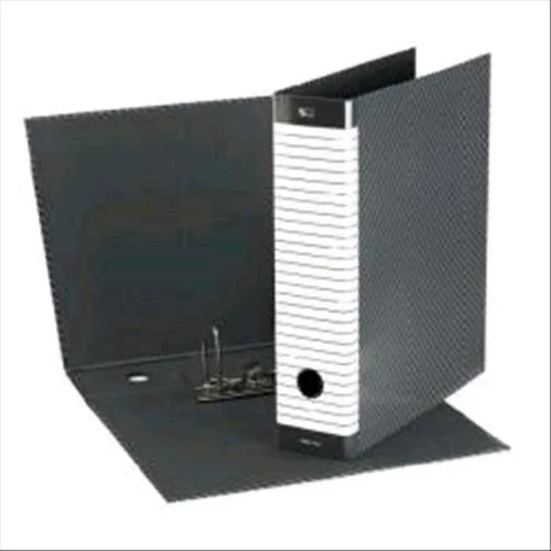 Esselte Delsoline G15 Registratore Formato Protocollo 230X300X80 mm Col. Bianco/Grigio Conf 6 Pz.