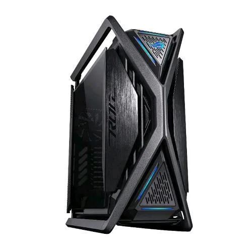 ASUS Rog Hyperion GR701 Case Gaming Full Tower e-ATX ATX Micro-ATX Mini-Itx Pannelli Laterali in Vetro Temperato Illuminazione RGB 4XUSB-A 3.2 2XUSB-C 4XVENTOLE 140mm Nero