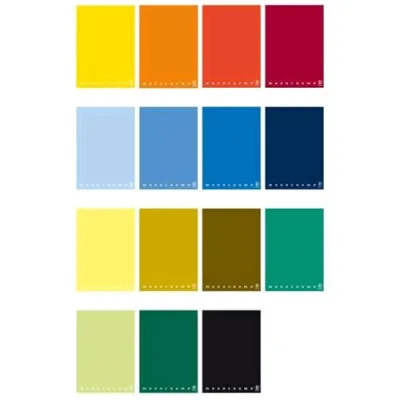 Pigna Monocromo Quaderno Maxi Spiralato con Fori A4 80 g Quadretti 5mm 70 Fogli Conf 5 Pz.
