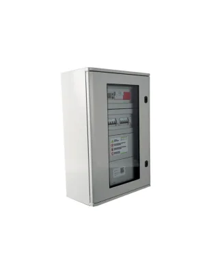 Quadro di interfaccia AC trifase CEI 0-16 60kW per 2 inverter