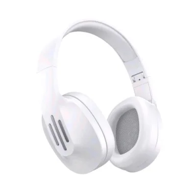 Celly Flowbeat Cuffie Wireless Over-Ear con Microfono Musica e Chiamate 7 Ore Ri Riproduzione Ricarica USB-C Cavo Incluso Bianco