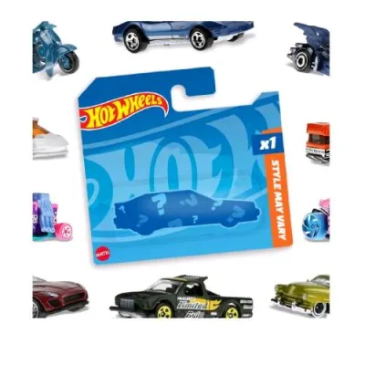 Mattel Hot Wheels Veicolo Singolo in Scala 1:64 con Dettagli Realistici Modello Casuale
