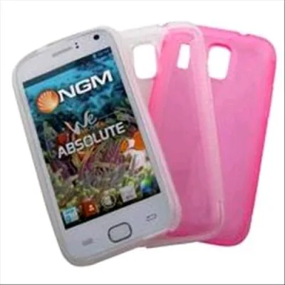 NGM Bumper Absolute Pack (3 Custodie in Silicone Bianco Rosa Trasparente) Italia