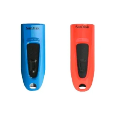 SanDisk Ultra 32GB Flash Drive USB 3.0 Conf 2 Pz.